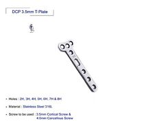 DCP Plaque T 3,5 Mm (2H À 8H)