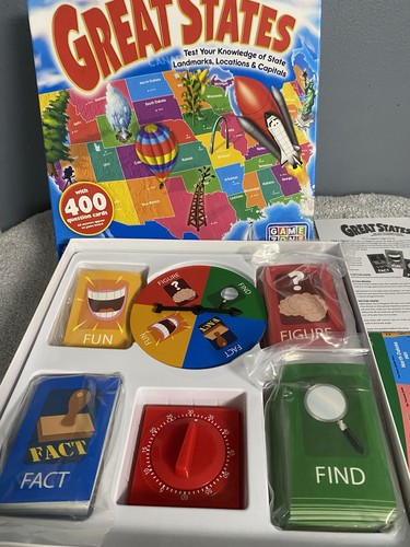 Great states board - states, game