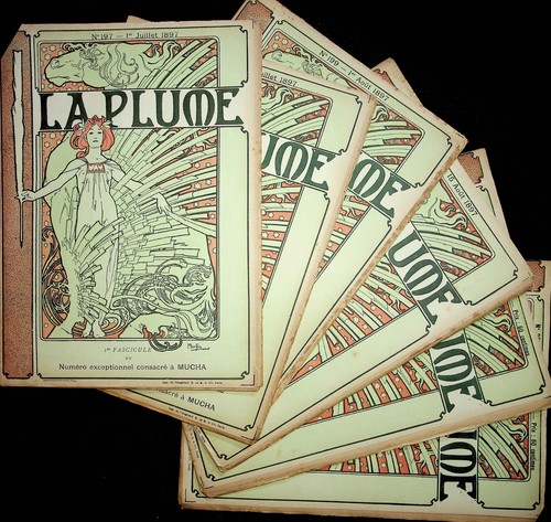 Mucha revue la plume - ✒,