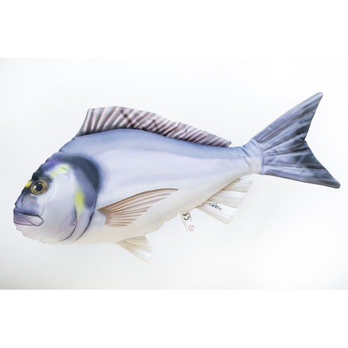 Coussin peluche poisson dorade - peluche,