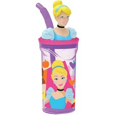 Verre avec Paille Disney