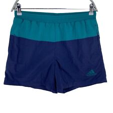 Adidas Bleu Marine Maillot de Bain Natation Short Caleçon TAILLE S