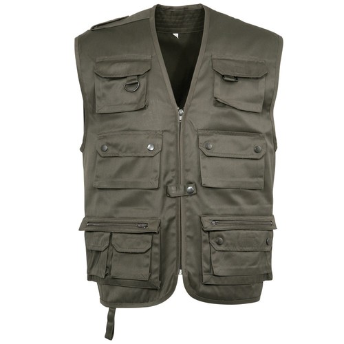 Gilet sans manche - , multi-poches