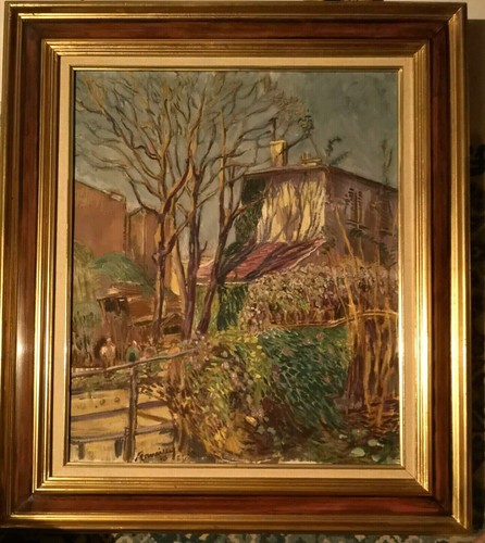 Huile sur toile - , jules