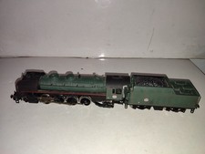 JOUEF HO LOCOMOTIVE VAPEUR 141-R-416 REIMS + TENDER 30-R-416 FONCTIONNE BEL ETAT