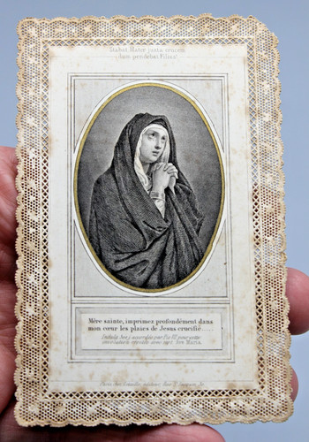 Ancienne image pieuse canivet - pieuse,