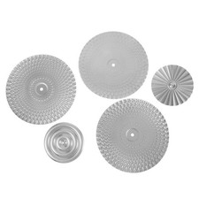  5 PCS Art Mural En Métal Déco Murale Salon Décoration Du Moderne