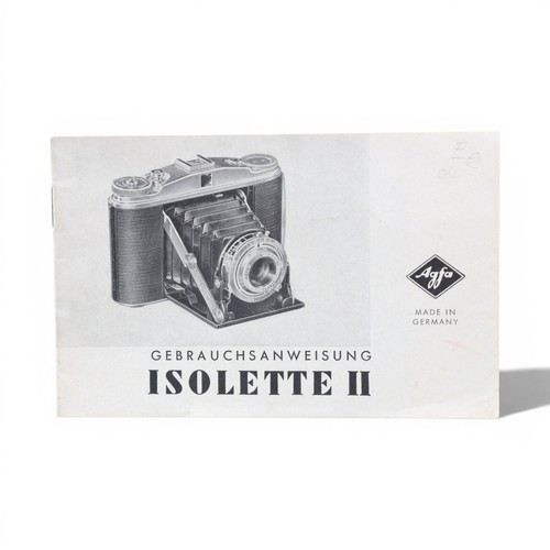 Agfa isolette manuel - agfa,