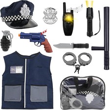deAO Police Deguisement Enfant