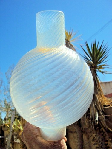 Ancienne tulipe lampe à - de,