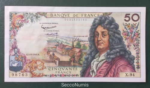 Francs racine 3 1965 - 50, 4-3-1965