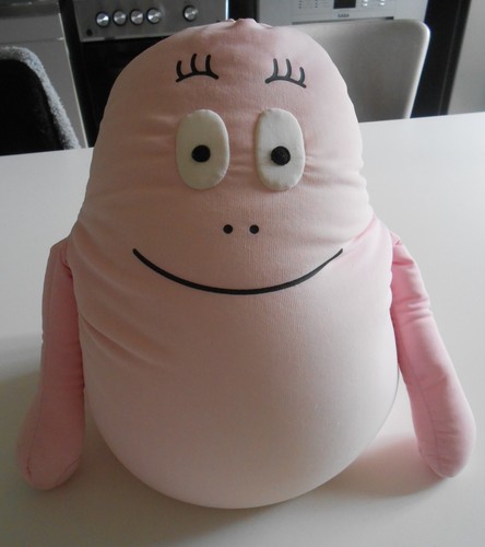 Peluche barbapapa leblon - peluche,