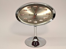 REVEIL HORLOGE MECANIQUE RHYTHM 51141 JAPAN SPACE AGE 1970 ( montre vintage )