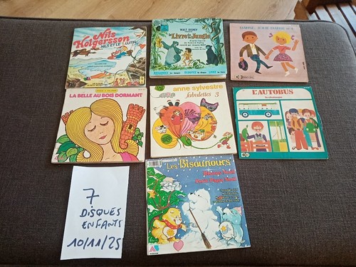 Lot livres disques walt - lot, 7