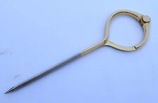 Séparateur de pointes en laiton massif et acier 8" fournitures de bureau et s...