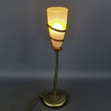 Lampe De Table Métal Et Verre