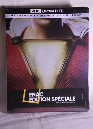 Steelbook shazam 3d - steelbook,
