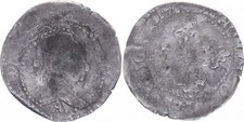 1/4 Franc  Henri III Col Plat