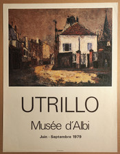 Maurice UTRILLO - Affiche