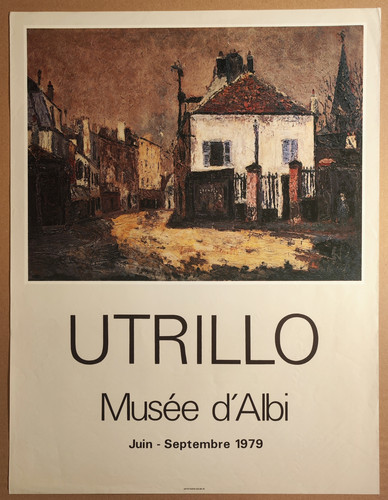 Maurice utrillo affiche - -,
