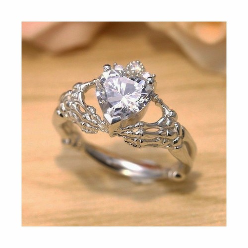 Coeur coupe moissanite - ct,