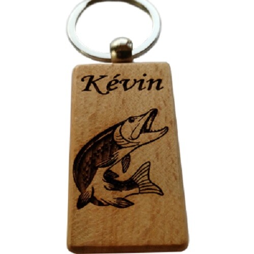 Superbe porte clefs bois - porte,