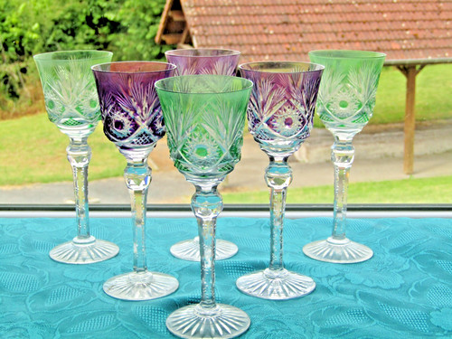 Verres roemer coloré en - 6,