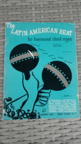 Nice vtg music sheet book - vtg,