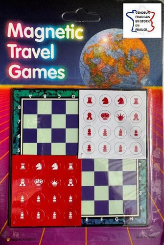 Jeu echec dame magnetique - jeu, ,dame