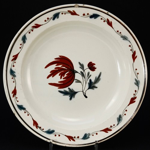 Assiette longwy faïence fine - assiette,
