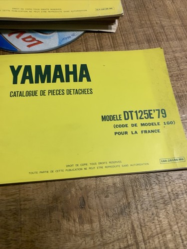 Parts catalogue list yamaha - catalogue,