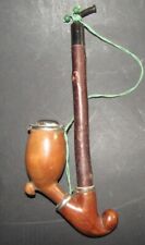 PIPE en BOIS travaille suisse hunting pipe swiss Bruyere Garantie