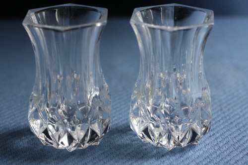Vases cristal paire - en, de