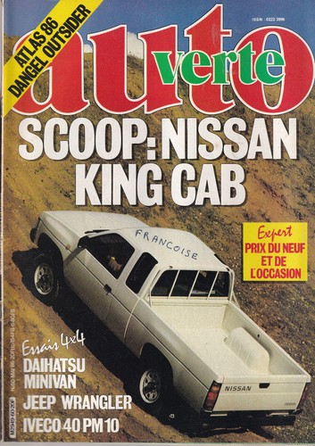 Auto verte nissan - n°60, king