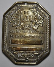 Plaque de métier - VILLAMPUY