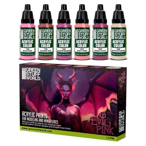 Set peinture evil pink - set,