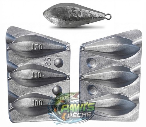 Moule plomb palangre - plomb,