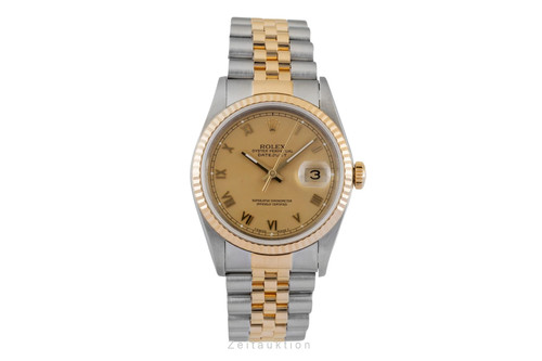 Rolex datejust cadran - or,