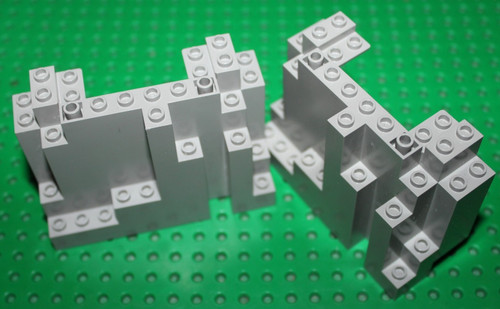 Rocher lego light gray - rocher,
