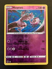 Carte Pokémon REVERSE Mewtwo