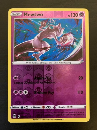 Carte pokémon reverse - carte,