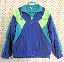 Veste Nike Windbreaker Vintage 90'S Nylon Fluo Jacket survetement Homme - S