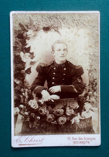 Photo cdv militaire - photo,