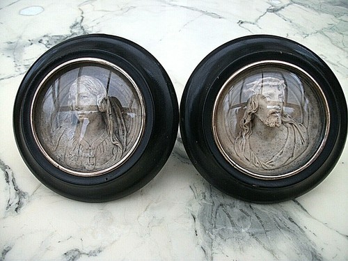 Medaillons religieux christ - medaillons,