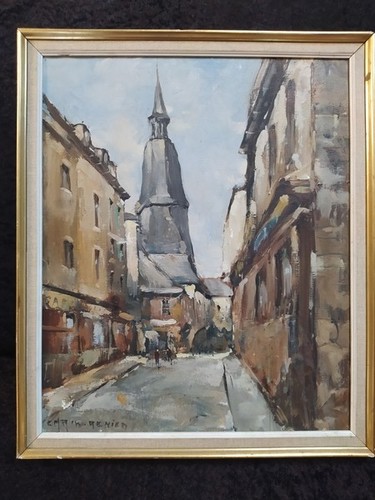 Emrik renier huile sur - sur, toile