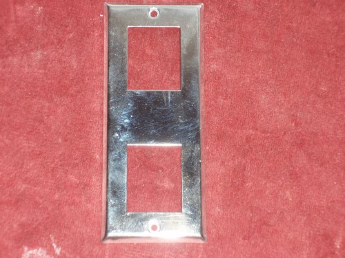 Enjoliveur deux postes - , inox
