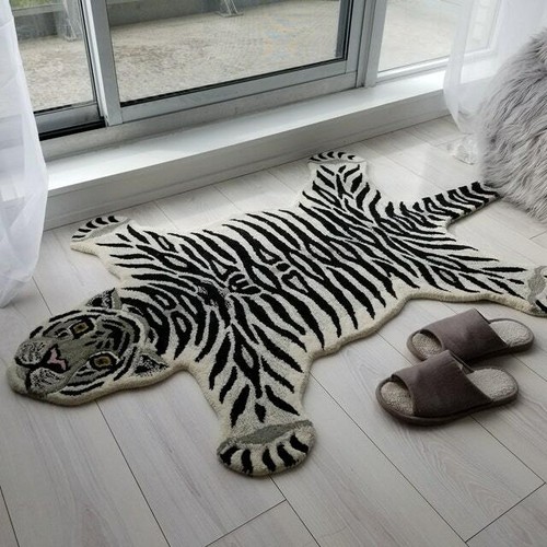Tapis tigre tibétain 3x5