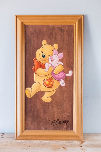 Tableau encadré bois disney - encadré,