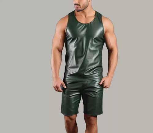 Nouveau gilet short cuir - nouveau,