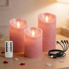 Lot de 3 Bougies LED pour